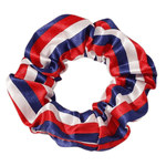 Load image into Gallery viewer, Patriotic Stars and Stripes Scrunchie