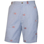 Load image into Gallery viewer, Men's American Flag Seersucker Shorts