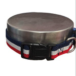 Load image into Gallery viewer, American Flag Bowtie Dog Collar