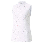 Load image into Gallery viewer, Women's Puma Golf Volition Stars Sleeveless Polo