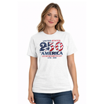 Load image into Gallery viewer, Independence Day America 250 Made in USA Women's Shirt | The Flag Shirt