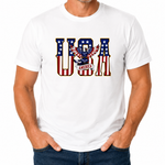 Load image into Gallery viewer, USA Eagle Heritage Men’s Patriotic T-Shirt | The Flag Shirt
