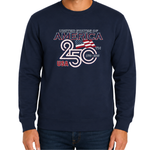 Load image into Gallery viewer, Winged Patriot America 250 Crewneck Sweatshirt | The Flag Shirt