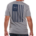 Load image into Gallery viewer, Under Armour Freedom Flag Bold Grey T-Shirt