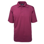 Load image into Gallery viewer, Men's Made in USA Tech Polo Shirt color_burgundy - the flag shirt