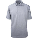 Load image into Gallery viewer, Men's Made in USA Tech Polo Shirt color_grey_heather - the flag shirts