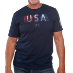 Load image into Gallery viewer, Under Armour Freedom USA Undefeated Navy
