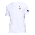 Load image into Gallery viewer, Under Armour USA Emblem T-Shirt White
