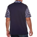 Load image into Gallery viewer, Men's Made in USA Stars and Stripes Tech Polo Shirt
