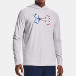 Load image into Gallery viewer, Men's Under Armour ISO Chill Freedom Hook Hoodie SPF 50