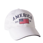 Load image into Gallery viewer, Made in the USA Unstructured Washed Cotton America 1776 Cap