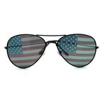 Load image into Gallery viewer, USA Flag Lens Aviator Sunglasses - The Flag Shirt
