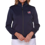 Load image into Gallery viewer, Women's Patriotic Made in USA Softshell Jacket