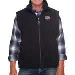 Load image into Gallery viewer, Men's Made in USA Full Zip Fleece Vest