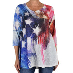 Load image into Gallery viewer, Women's Made in USA Abstract Fireworks Tunic