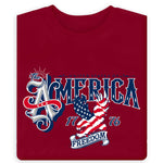 Load image into Gallery viewer, Men's Eagle America Freedom 1776 T-Shirt