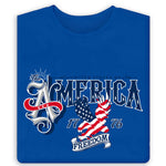 Load image into Gallery viewer, Men's Eagle America Freedom 1776 T-Shirt
