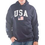 Load image into Gallery viewer, Unisex Champion USA American Flag Hoodie