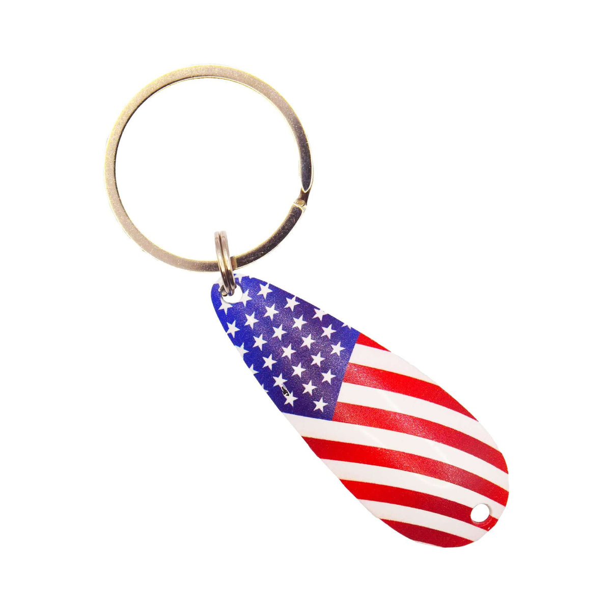 American Flag Key Ring Made in USA