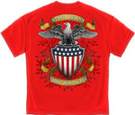 Load image into Gallery viewer, Stand Behind Those Who Serve Mens T-shirt - The Flag Shirt