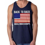 Load image into Gallery viewer, Back To Back World War Champs Tank - 4th of july shirts