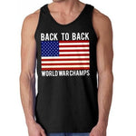 Load image into Gallery viewer, Back To Back World War Champs Tank - 4th of july shirts
