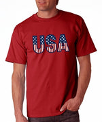 Load image into Gallery viewer, USA Stars and Stripes Mens T-Shirt - The Flag Shirt