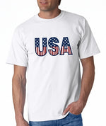 Load image into Gallery viewer, USA Stars and Stripes Mens T-Shirt - The Flag Shirt