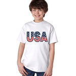 Load image into Gallery viewer, USA Stars and Stripes Boys - The Flag Shirt