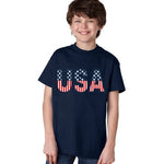 Load image into Gallery viewer, USA Stars and Stripes Boys - The Flag Shirt