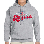 Load image into Gallery viewer, America Script Hooded Sweatshirt