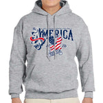 Load image into Gallery viewer, Freedom America 1776 Hooded Sweatshirt