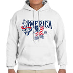 Load image into Gallery viewer, Freedom America 1776 Hooded Sweatshirt