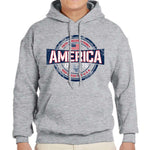 Load image into Gallery viewer, Faith Freedom and Family Hooded Sweatshirt