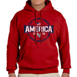 Load image into Gallery viewer, Faith Freedom and Family Hooded Sweatshirt