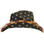 Load image into Gallery viewer, Western American Flag Vintage Cowboy Hat - The Flag Shirt