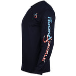 Load image into Gallery viewer, Men’s American Sailfish Fishing Shirt- Navy