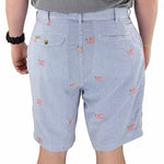 Load image into Gallery viewer, Men's American Flag Seersucker Shorts
