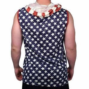 Mens Muscle Tank all over star print