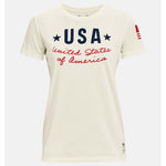 Load image into Gallery viewer, Under Armour Ladies USA Tee