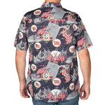 Load image into Gallery viewer, Men's Bicentennial 100% Cotton Button-Down Short Sleeve Shirt - the flag shirt