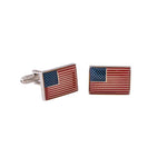Load image into Gallery viewer, American Flag Cufflinks