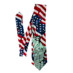 Load image into Gallery viewer, Lady Liberty We the People Waving Flag Neck Tie
