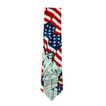 Load image into Gallery viewer, Lady Liberty We the People Waving Flag Neck Tie
