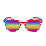 Load image into Gallery viewer, Patriotic Sunglasses with Yellow Mirrored Lenses