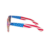 Load image into Gallery viewer, Patriotic Sunglasses with Yellow Mirrored Lenses
