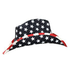 Load image into Gallery viewer, Western American Flag Cowboy Hat - The Flag Shirt