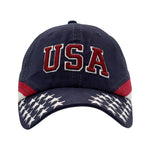 Load image into Gallery viewer, Men's Stars and Stripes Button Down Shirt, Hat, and Wristband Bundle