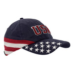 Load image into Gallery viewer, USA Embroidery Baseball Hat