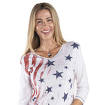 Load image into Gallery viewer, Made in USA Necklace with US Flag Charm